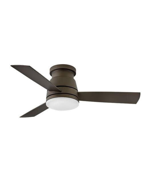 Hinkley Trey LED 44" Indoor Ceiling Fan in Metallic Matte Bronze