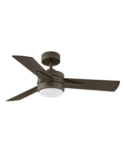 Hinkley Ventus LED 44" Indoor Ceiling Fan in Metallic Matte Bronze