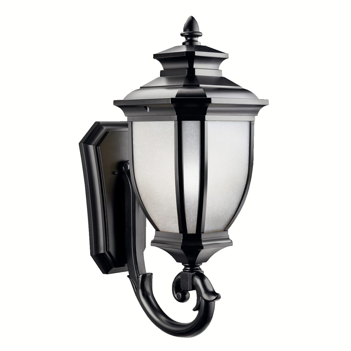 Kichler Salisbury 1-Light 29" Outdoor XLarge Wall in Black Finish