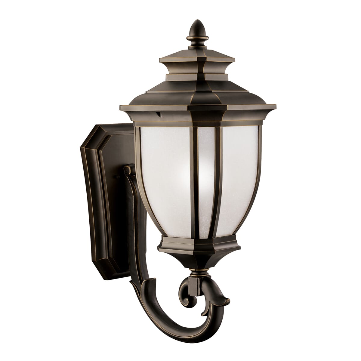 Kichler Salisbury 1-Light 29" Outdoor XLarge Wall in Rubbed Bronze