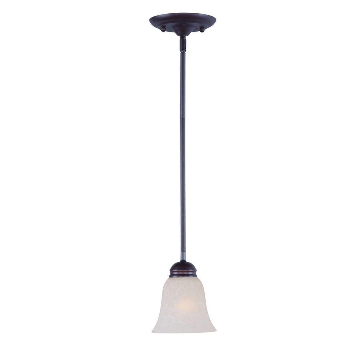 Maxim Lighting Mini Pendants 6" Ice Mini Pendant in Oil Rubbed Bronze