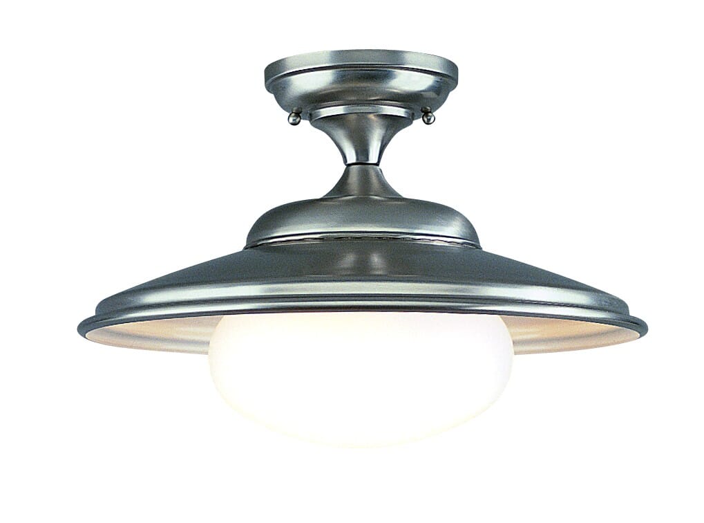 Hudson Valley Independence Ceiling Light in Satin Nickel