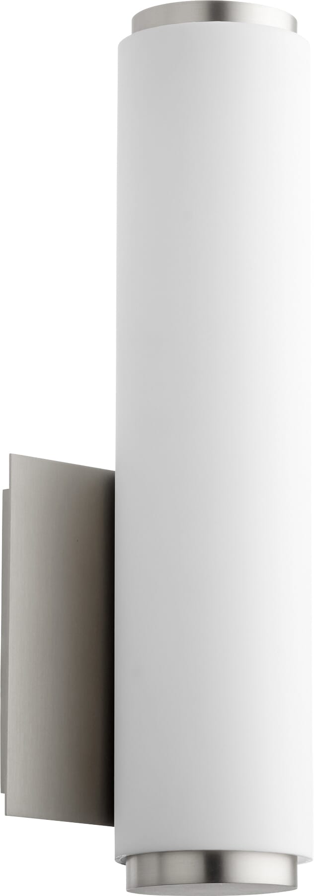 Quorum Transitional 13" Wall Sconce in Satin Nickel