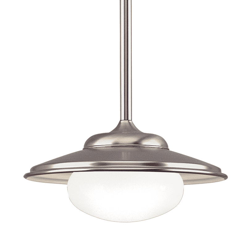 Hudson Valley Independence 13" Pendant Light in Satin Nickel