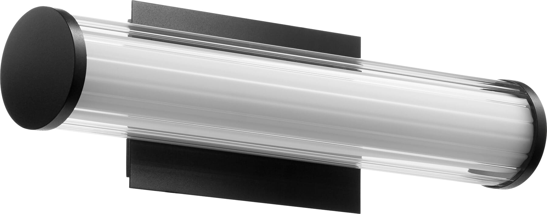 Quorum Transitional 5" Bathroom Vanity Light in Noir