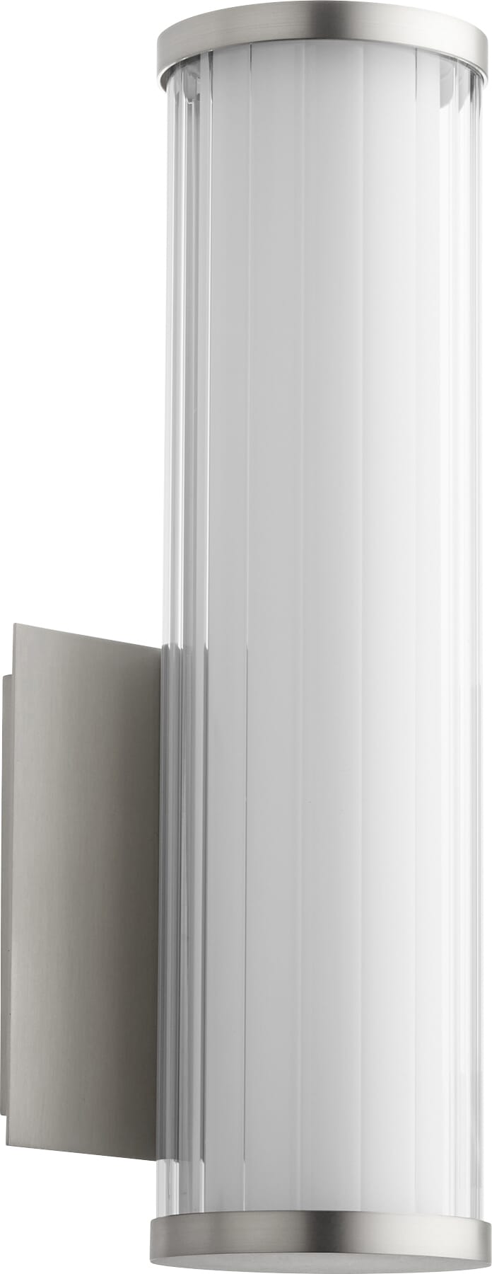 Quorum Transitional 13" Wall Sconce in Satin Nickel