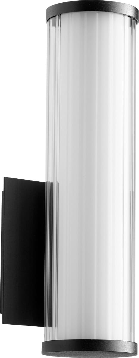 Quorum Transitional 13" Wall Sconce in Noir