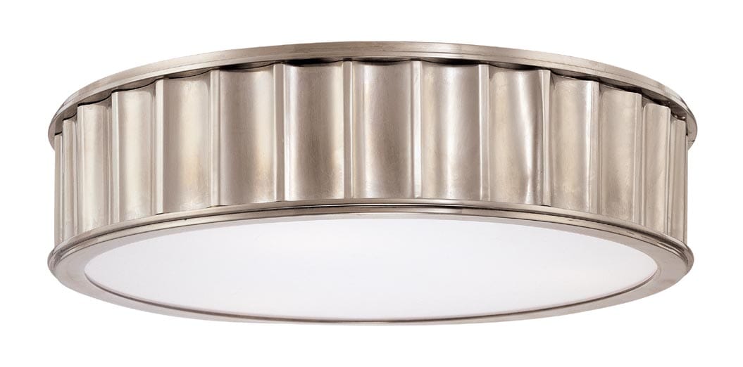 Hudson Valley Middlebury 3-Light 16" Ceiling Light in Historical Nickel