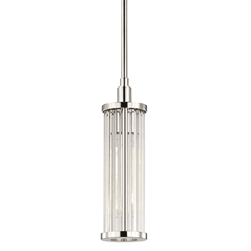 Hudson Valley Marley 14" Pendant Light in Polished Nickel