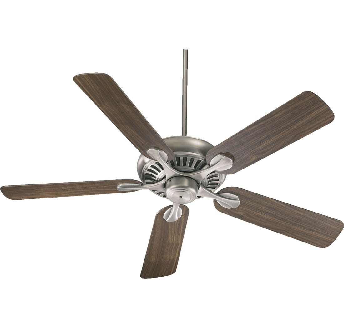 Quorum Pinnacle 52" Indoor Ceiling Fan in Antique Silver