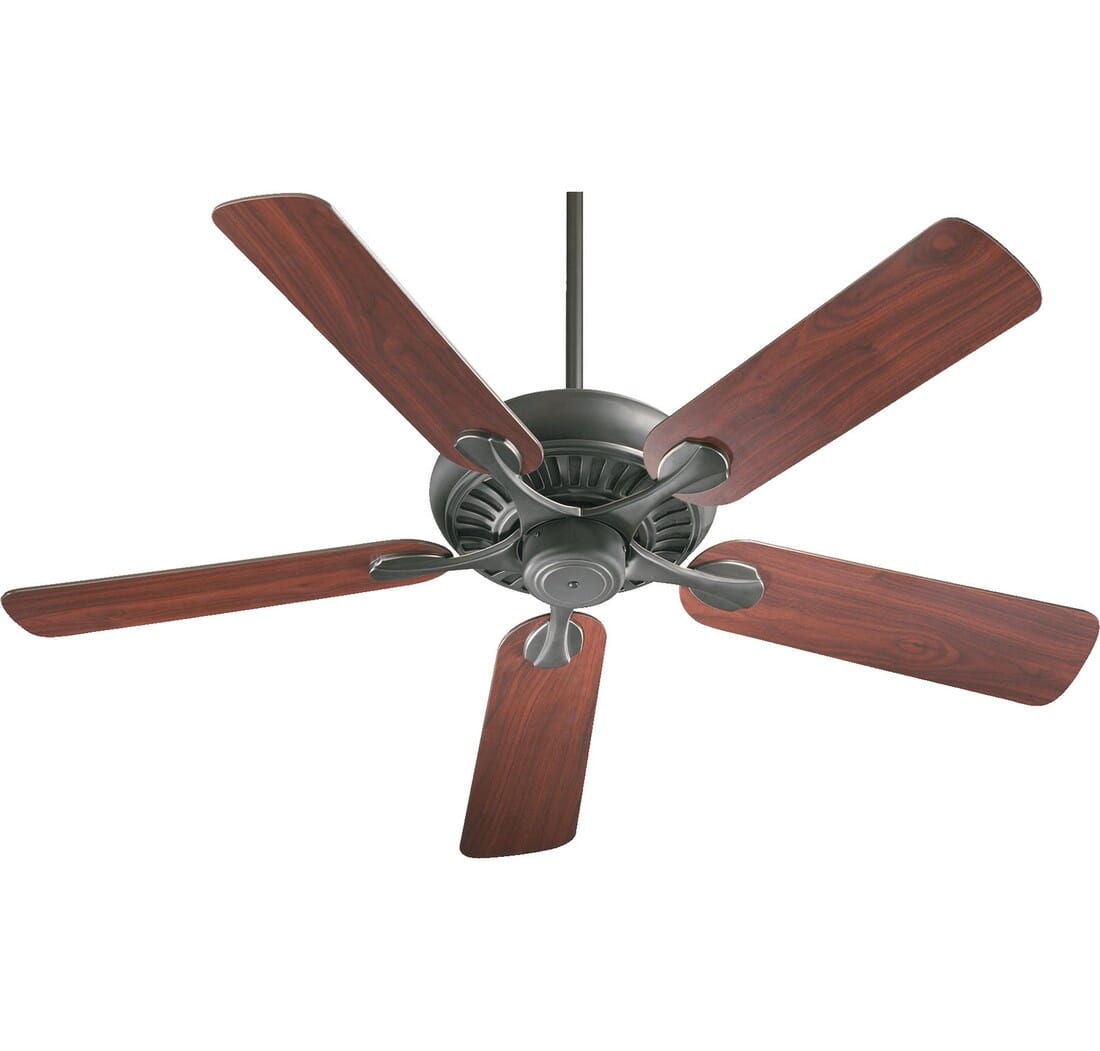 Quorum Pinnacle 52" Indoor Ceiling Fan in Old World