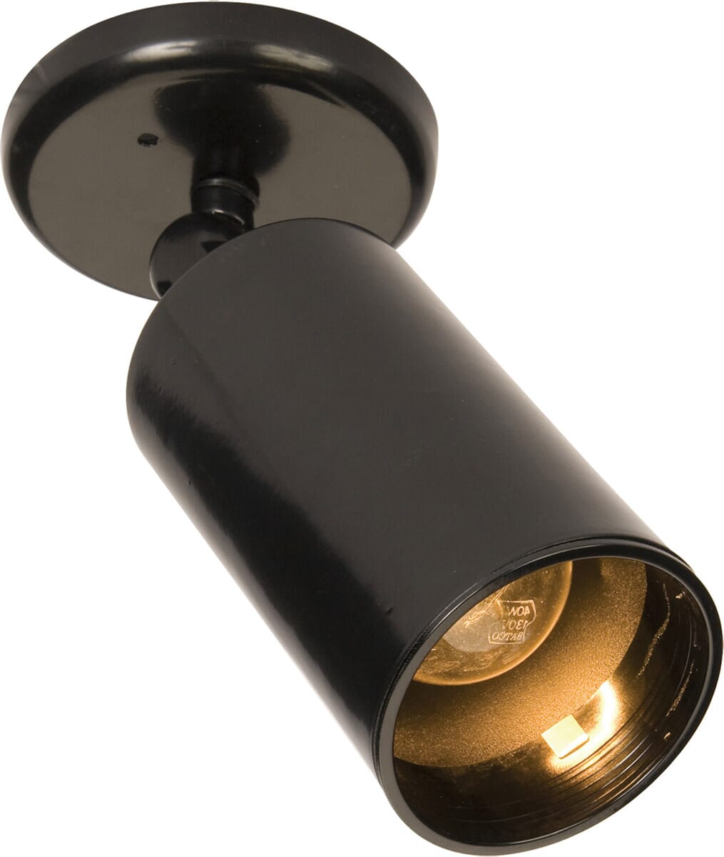 Maxim Lighting Spots Flush Mount in Black Finish