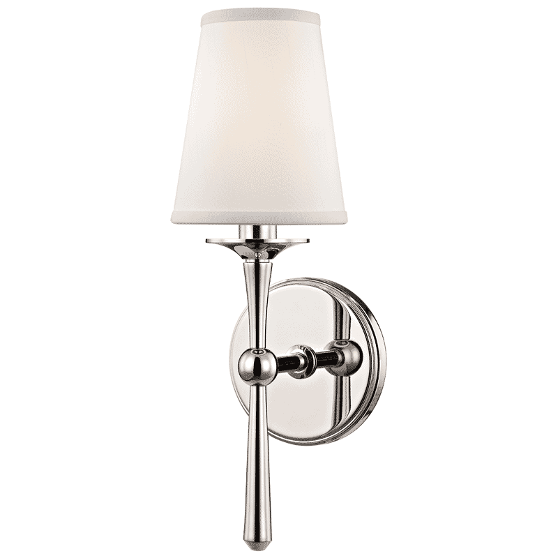 Hudson Valley Islip 15" Wall Sconce in Polished Nickel