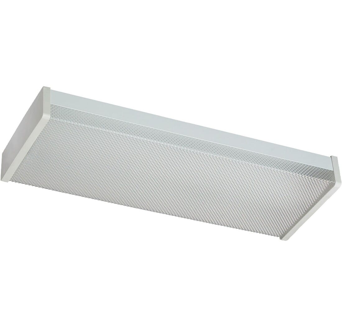 Quorum Transitional 2-Light 9" Linear Fluorescent in White