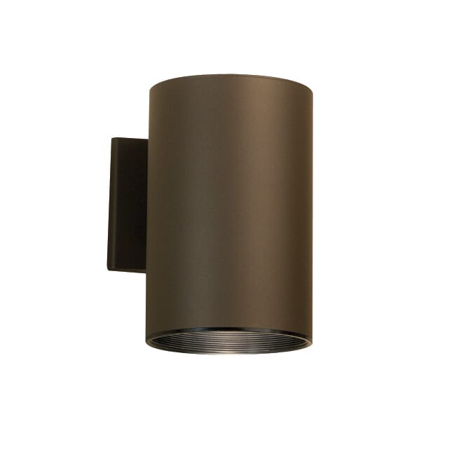 Kichler Outdoor 1-Light 7.75" Small Wall Light in Bronze