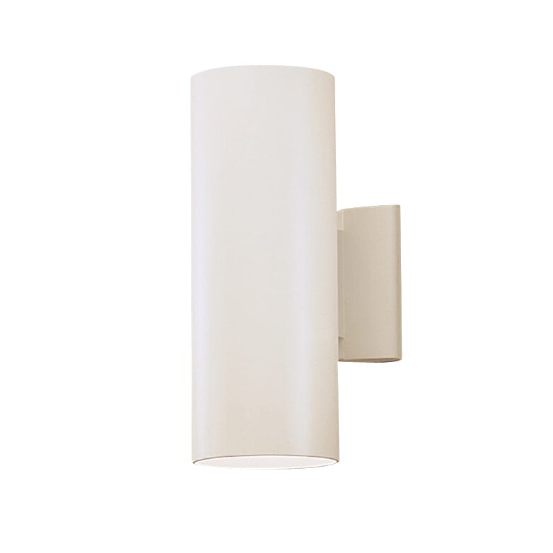 Kichler Outdoor 2-Light 12" Small Wall Light in White