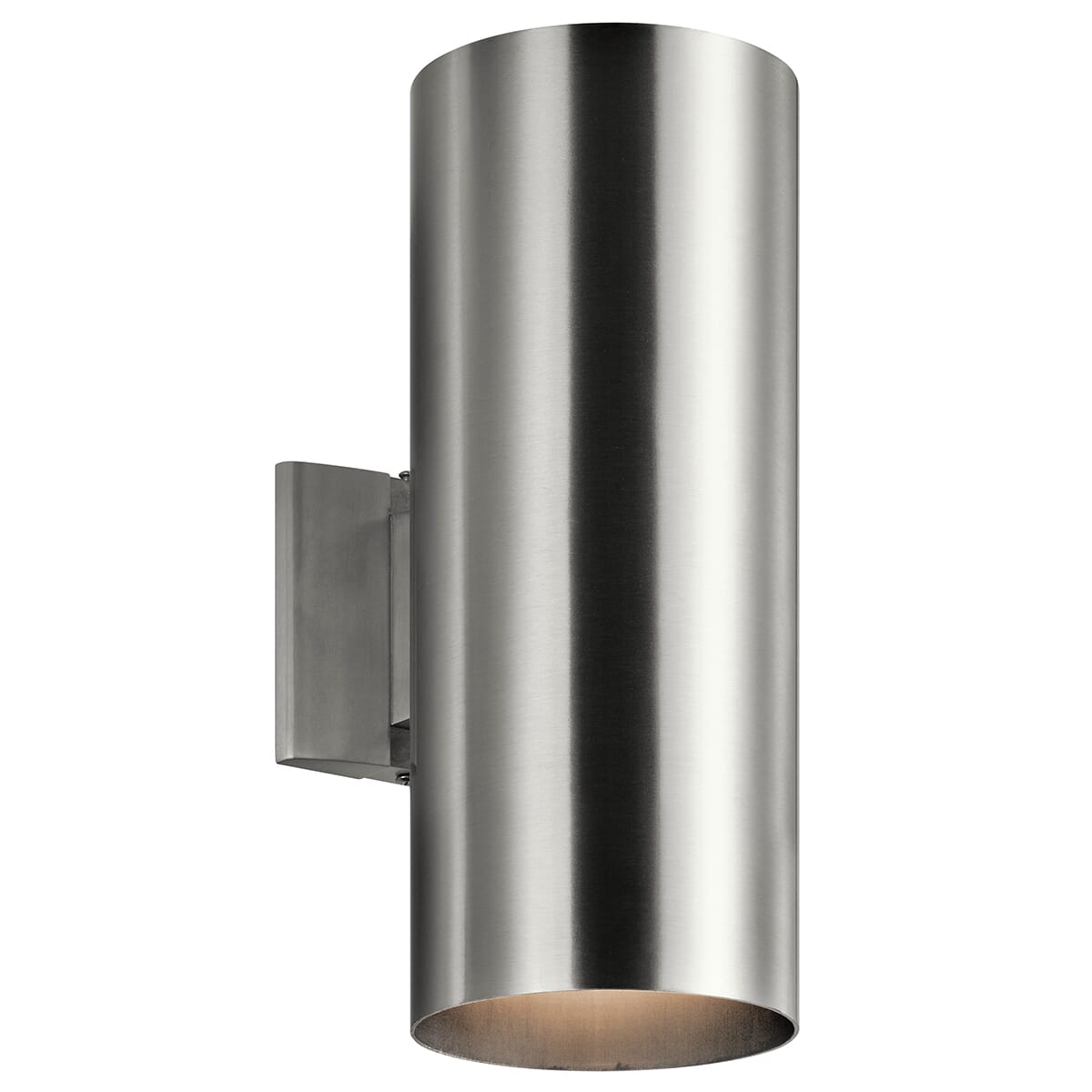 Kichler Signature 2-Light Medium Outdoor Wall in Brushed Aluminum