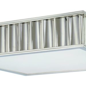 Hudson Valley Middlebury 3-Light 16" Ceiling Light in Polished Nickel