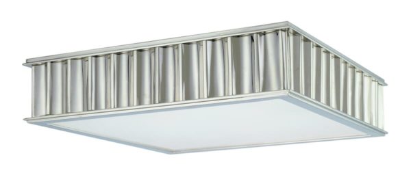 Hudson Valley Middlebury 3-Light 16" Ceiling Light in Polished Nickel