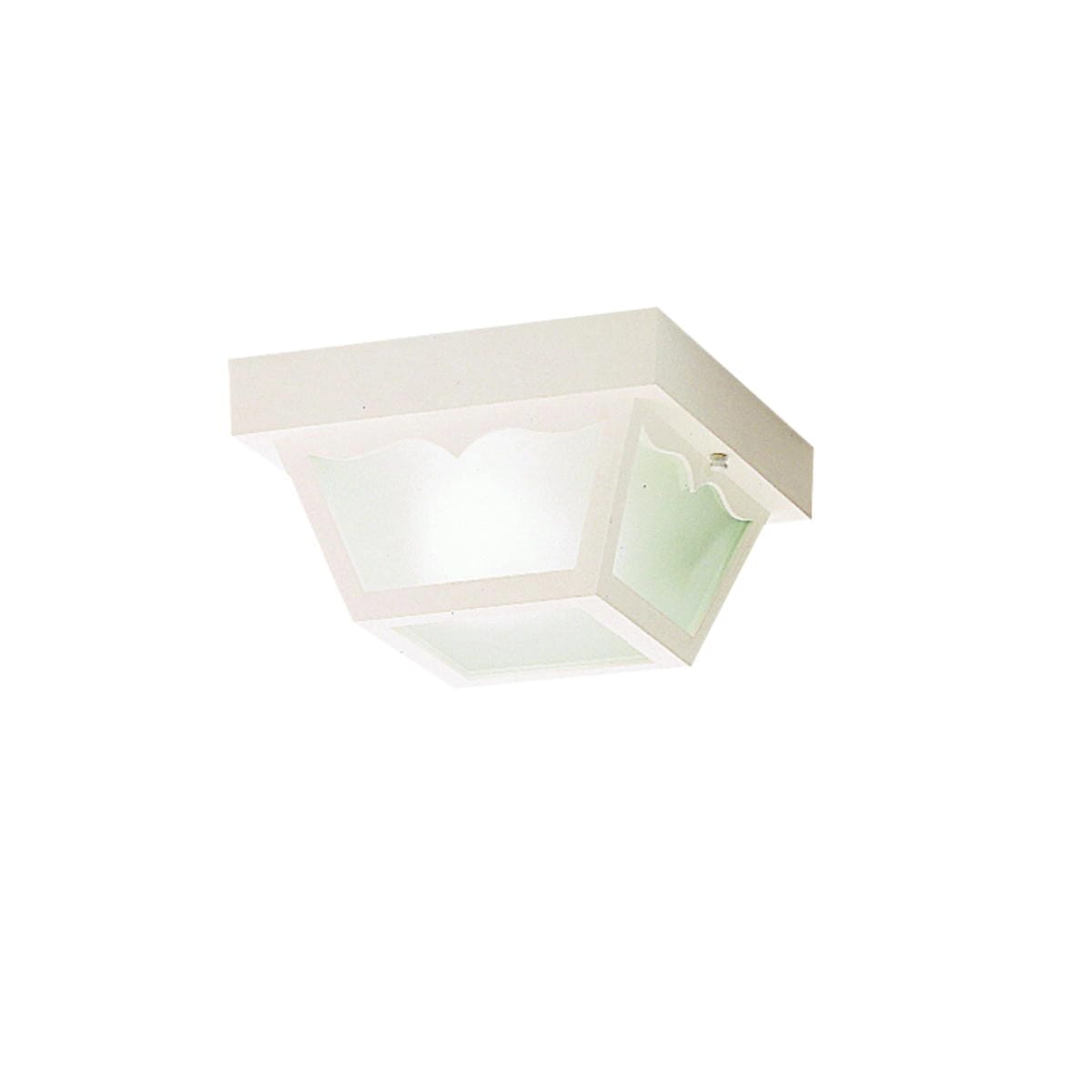 Kichler Polypropylene Outdoor Ceiling Light in White