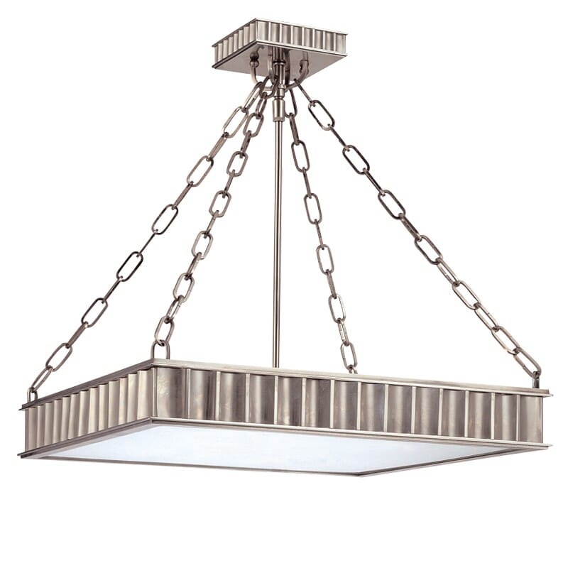 Hudson Valley Middlebury 3-Light 16" Ceiling Light in Historical Nickel