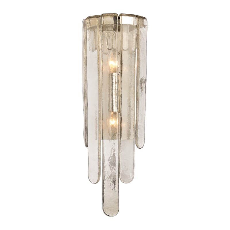 Hudson Valley Fenwater 2-Light 24" Wall Sconce in Polished Nickel