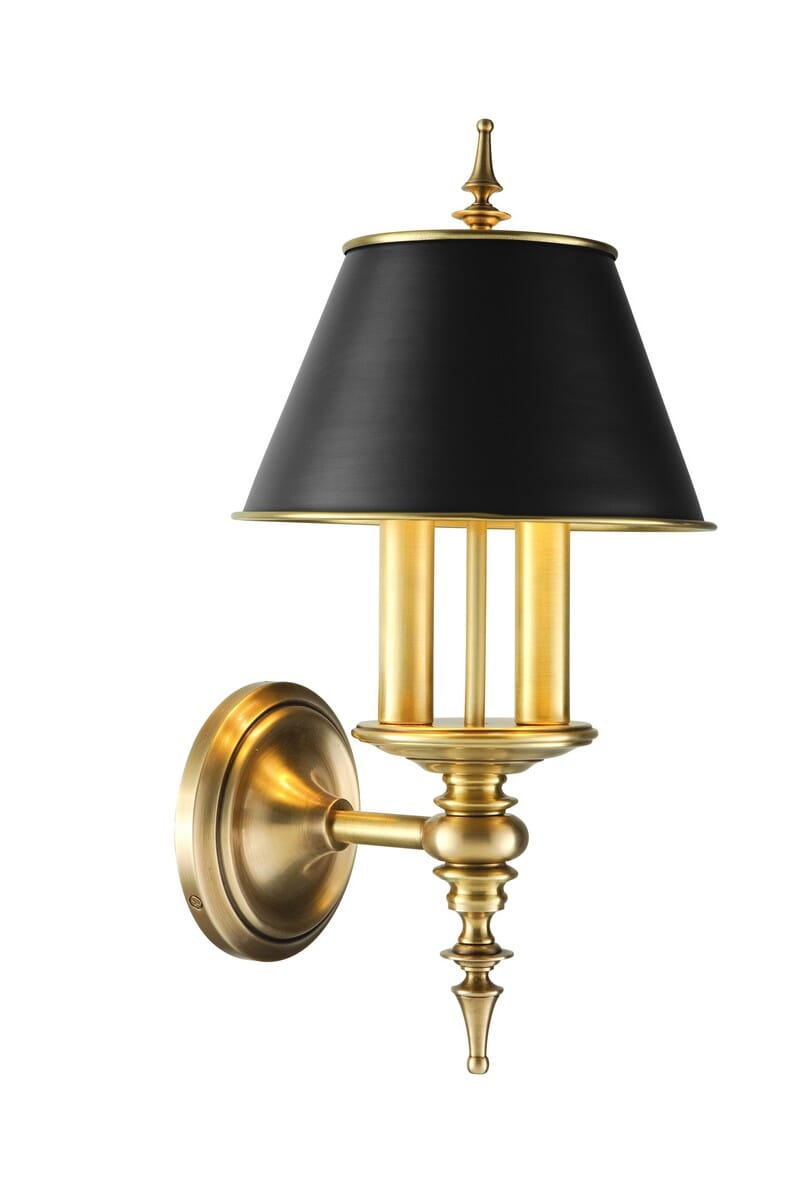 Hudson Valley Cheshire 2-Light 18" Wall Sconce in Aged Brass