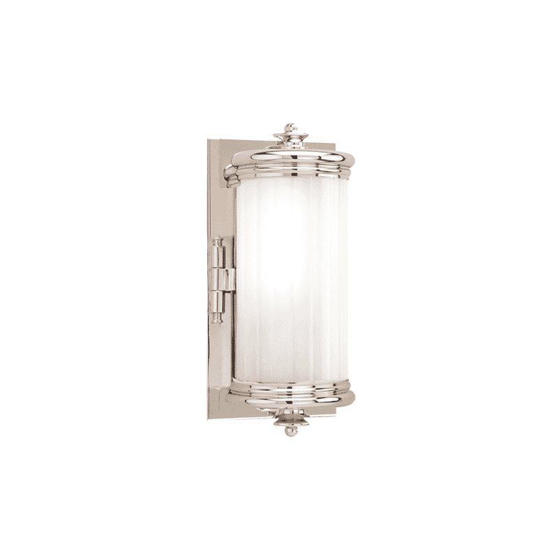 Hudson Valley Bristol 5" Bathroom Vanity Light in Polished Nickel