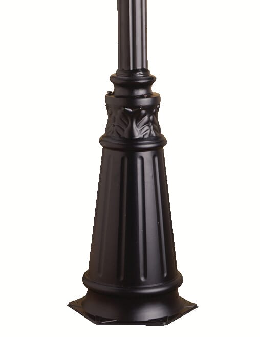 Kichler 72" Outdoor Post w/Base in Black