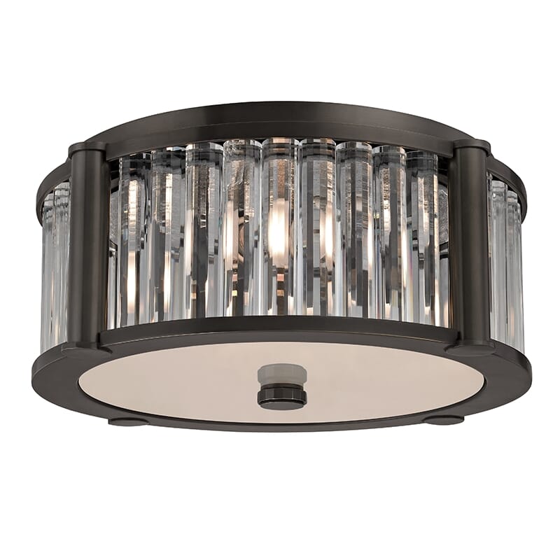 Hudson Valley Hartland 3-Light Ceiling Light in Old Bronze