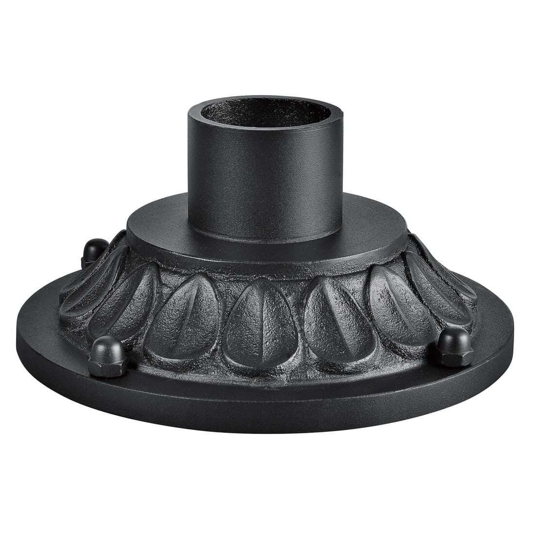 Kichler Tournai 4.75" Outdoor Pier Mount in Textured Black