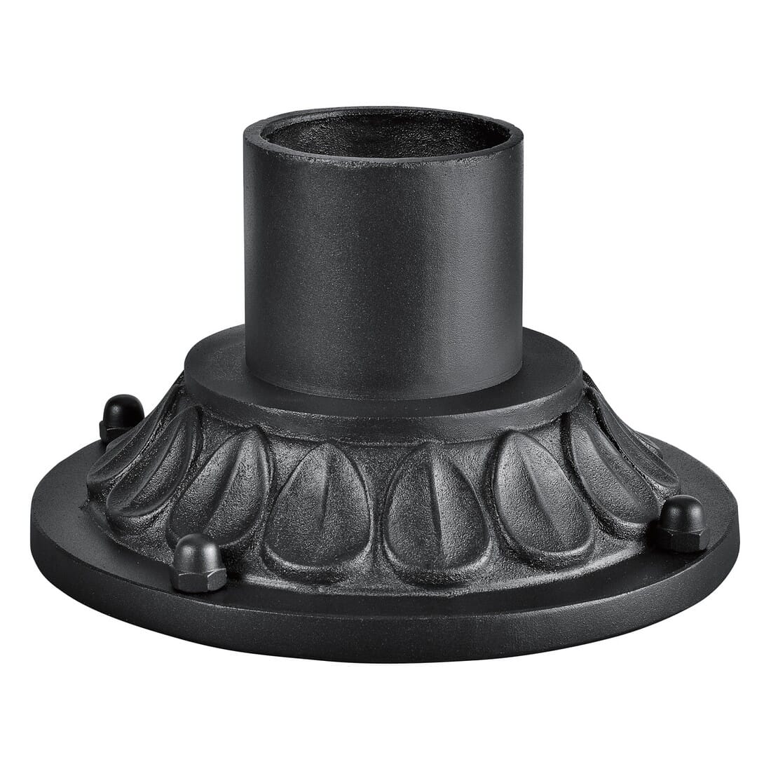 Kichler Tournai 5.75" Outdoor Pier Mount in Textured Black