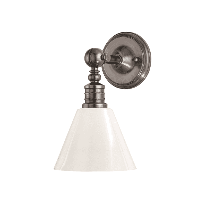 Hudson Valley Darien 14" Wall Sconce in Historical Nickel