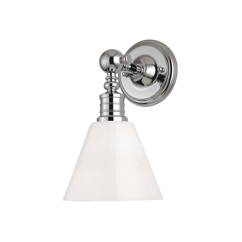 Hudson Valley Darien 14" Wall Sconce in Polished Nickel