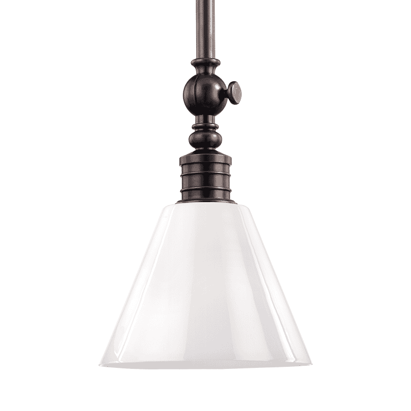 Hudson Valley Darien 16" Pendant Light in Distressed Bronze