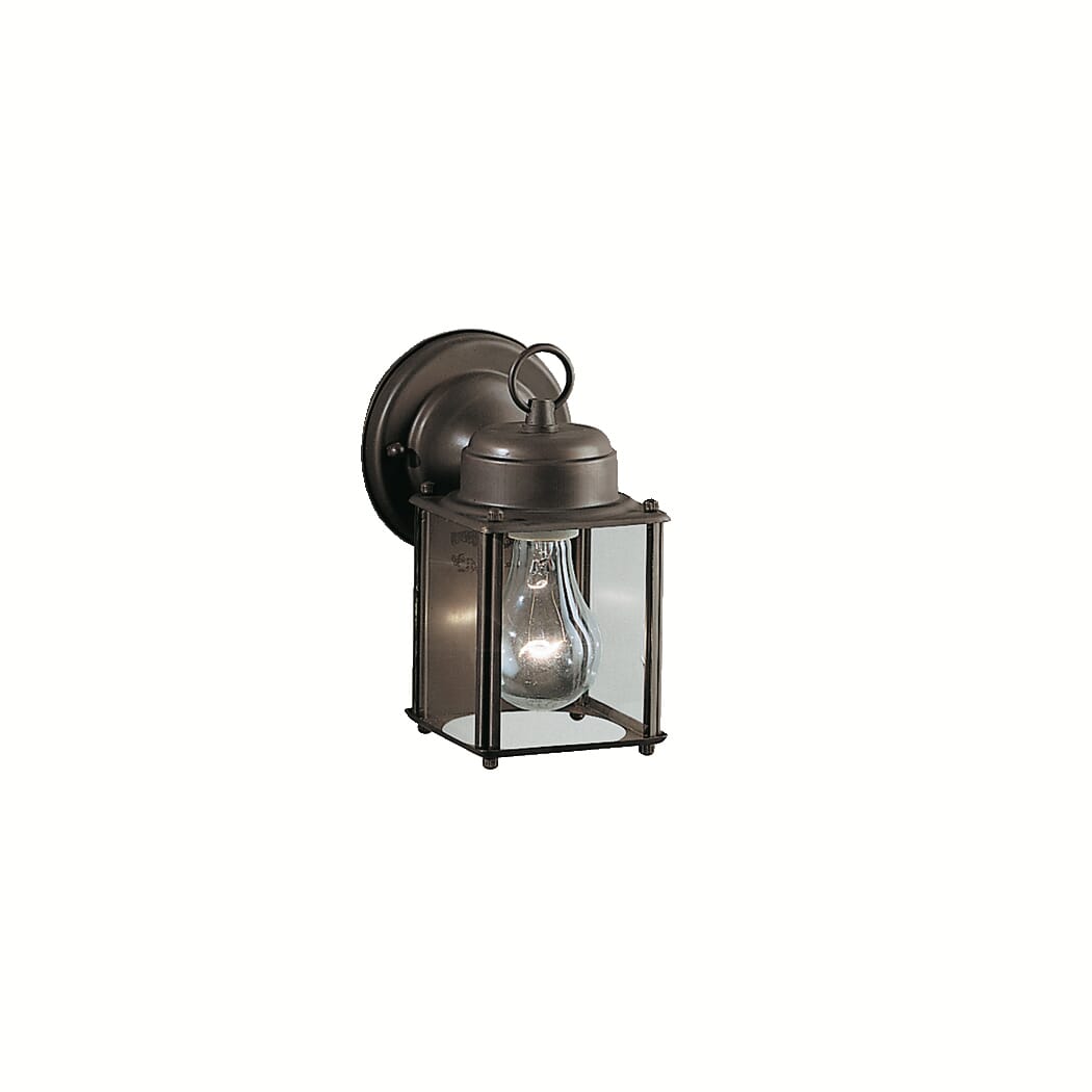 Kichler Outdoor 1-Light 8.25" Small Wall Light in Olde Bronze