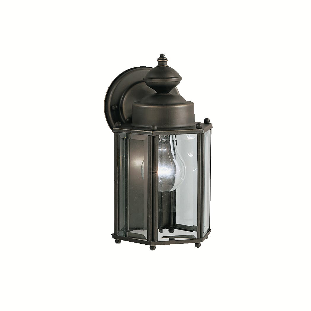 Kichler Outdoor 1-Light 10.25" Small Wall Light in Olde Bronze