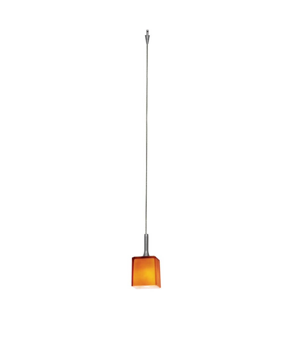 Access Lighting Omega Amber Herme's Low Voltage Pendant in Bronze