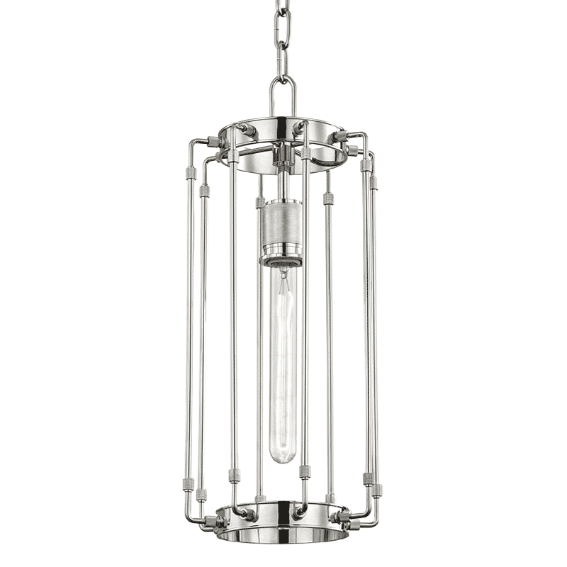 Hudson Valley Hyde Park 20" Pendant Light in Polished Nickel