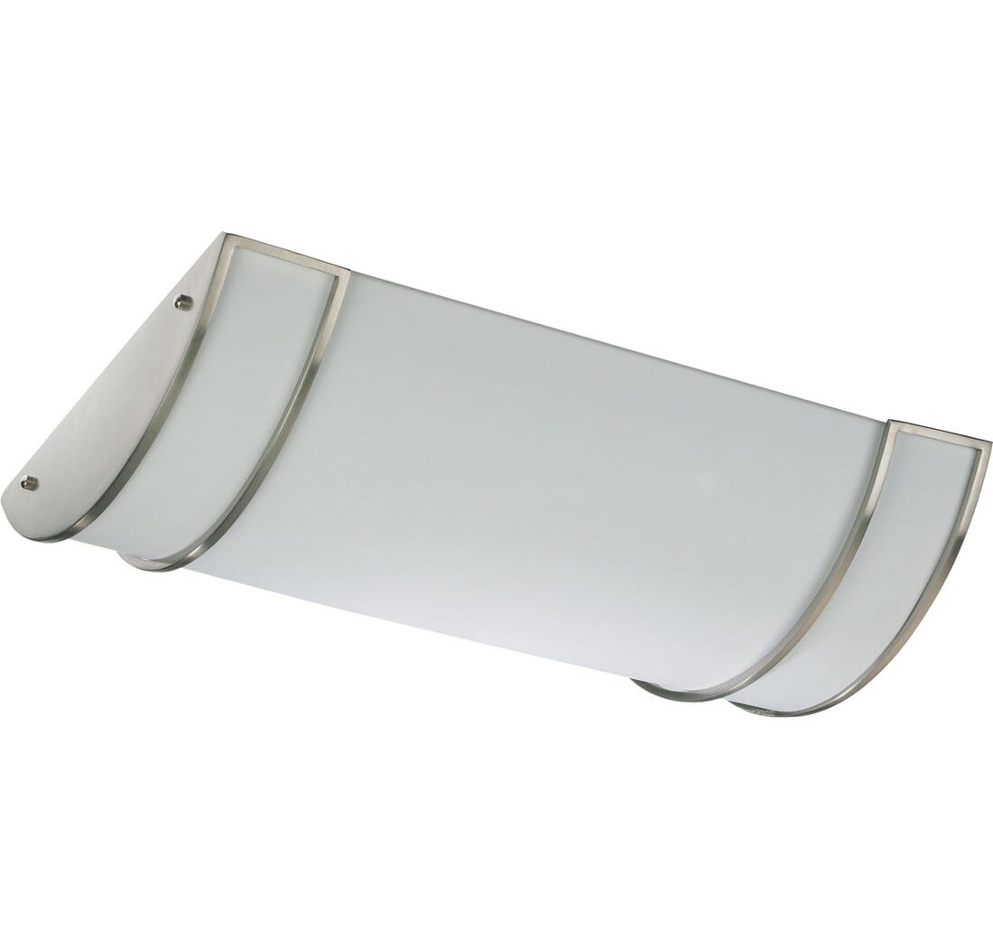 Quorum Transitional 4-Light 16" Ceiling Light in Satin Nickel