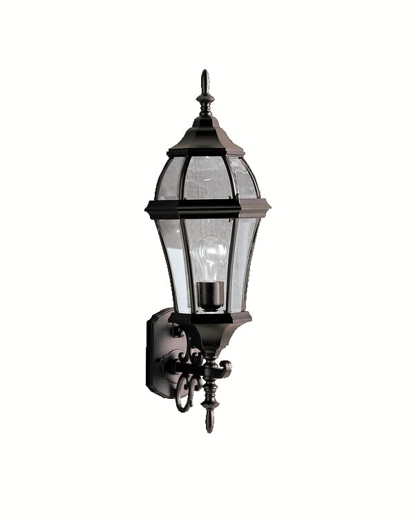 Kichler Townhouse 1-Light 26.75" Large Outdoor Wall in Black Finish