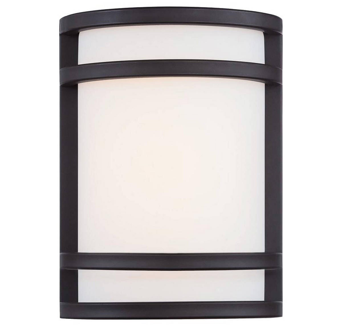 The Great Outdoors Bay View 10" Outdoor Wall Light in Oil Rubbed Bronze