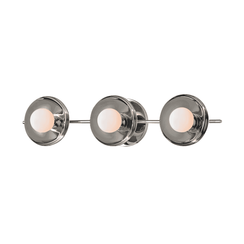 Hudson Valley Julien 3-Light 20" Bathroom Vanity Light in Polished Nickel