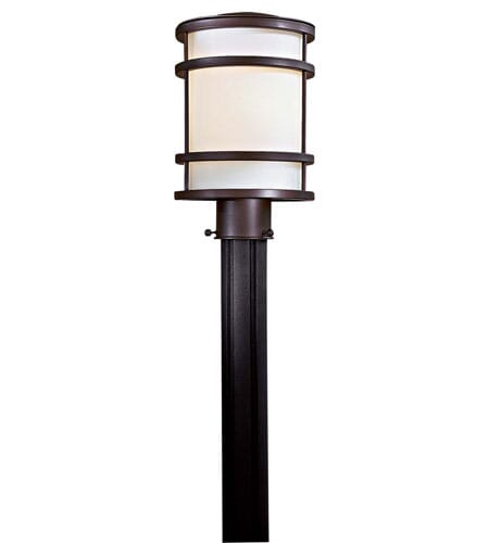 The Great Outdoors Bay View 13" Outdoor Post Light in Oil Rubbed Bronze