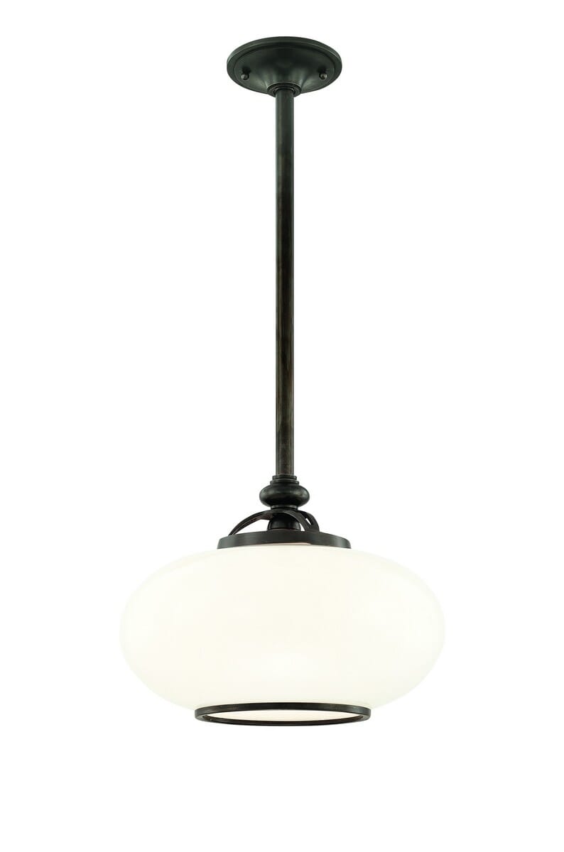 Hudson Valley Canton 10" Pendant Light in Old Bronze