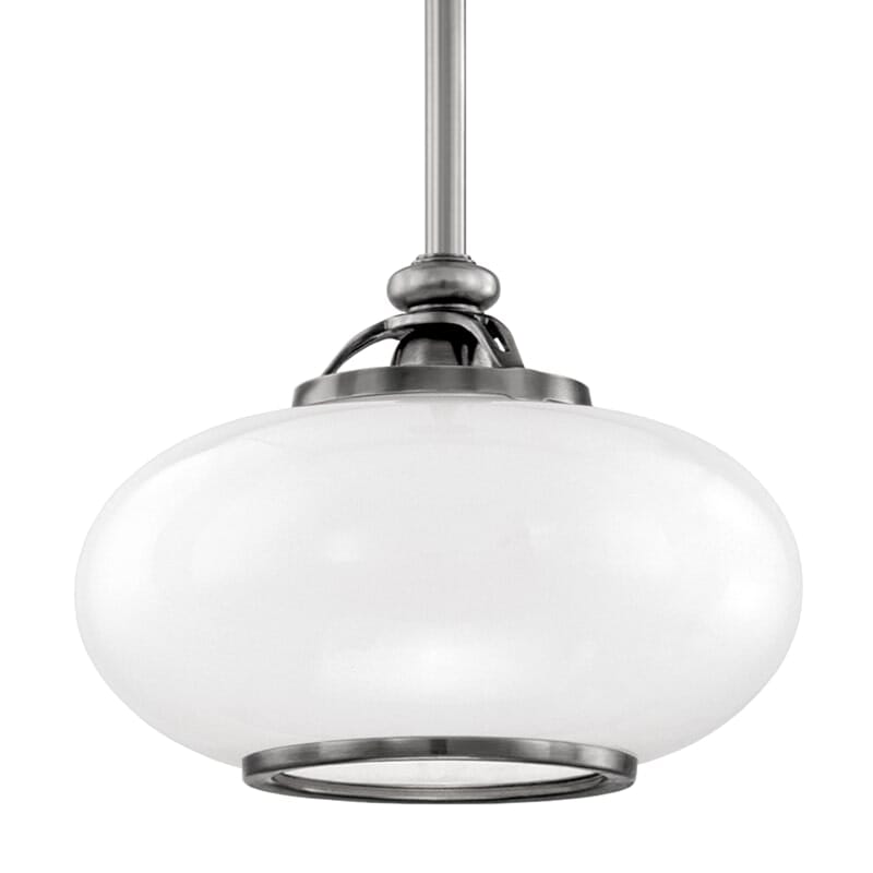 Hudson Valley Canton 10" Pendant Light in Old Nickel
