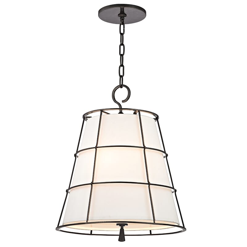 Hudson Valley Savona 3-Light 22" Pendant Light in Old Bronze