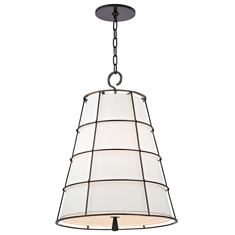 Hudson Valley Savona 3-Light 27" Pendant Light in Old Bronze