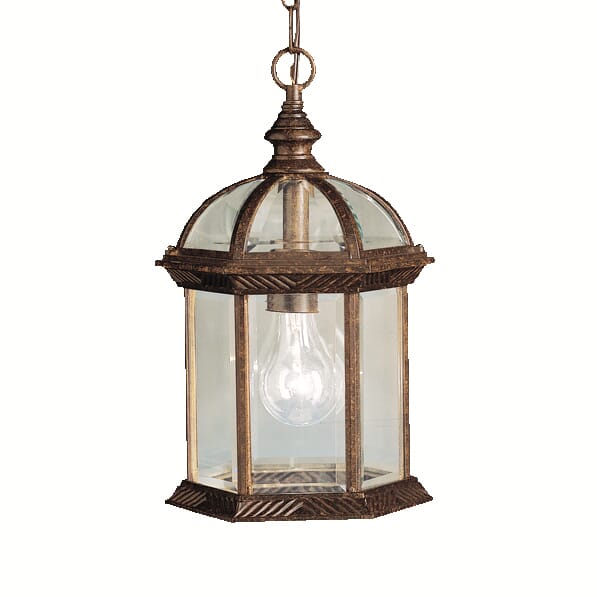 Kichler Barrie Outdoor Pendant in Tannery Bronze