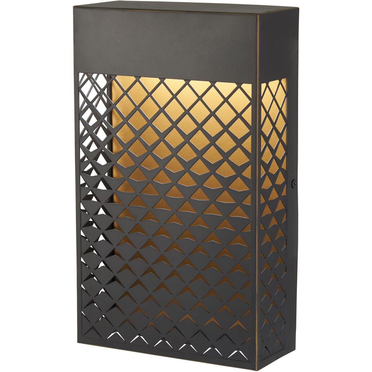 The Great Outdoors Guild 11" Outdoor Wall Light in Matte Gold